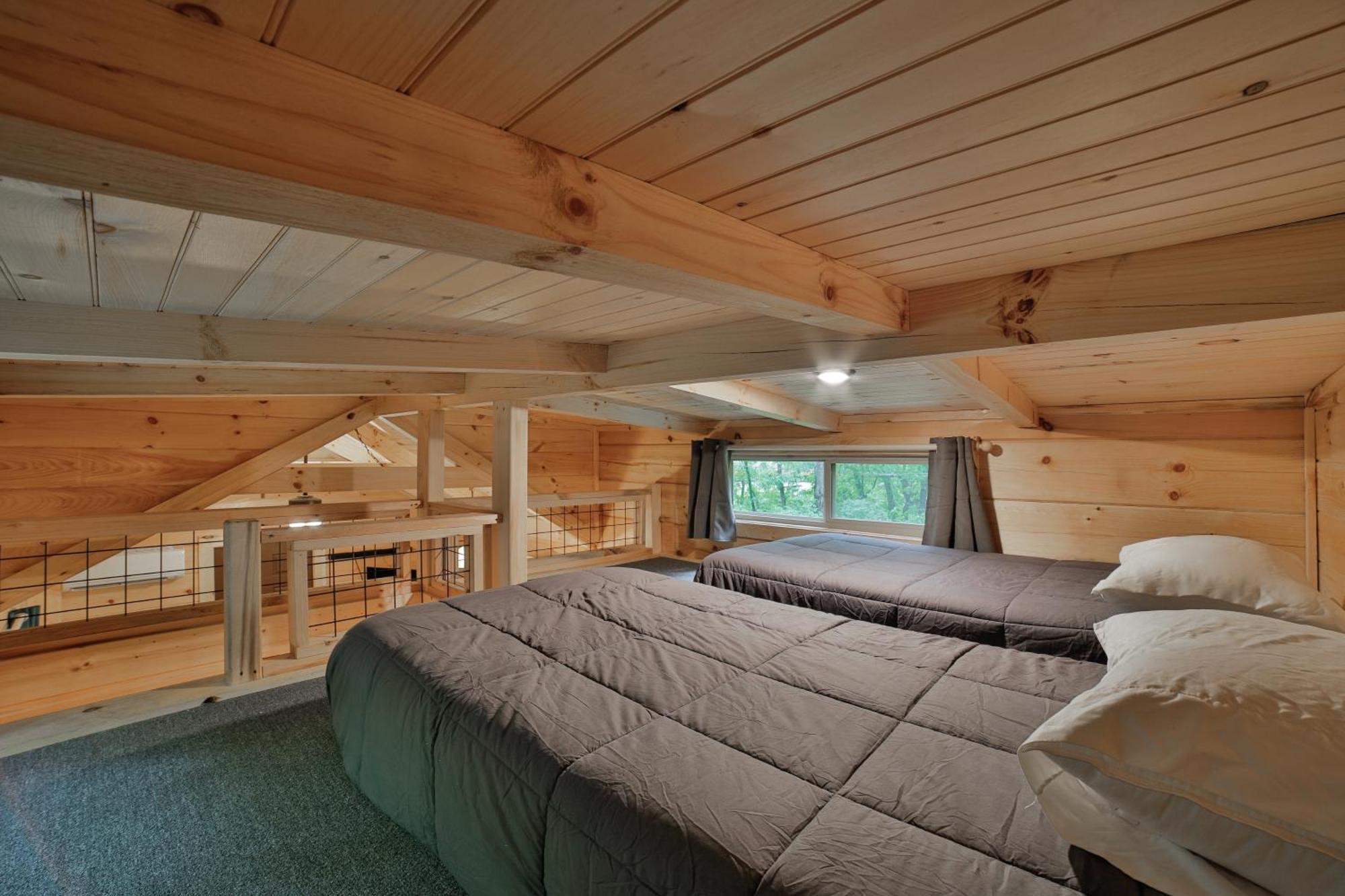 Tiny Cabin Village Private Hot Tub Lynda Cabin Chattanooga Exteriér fotografie