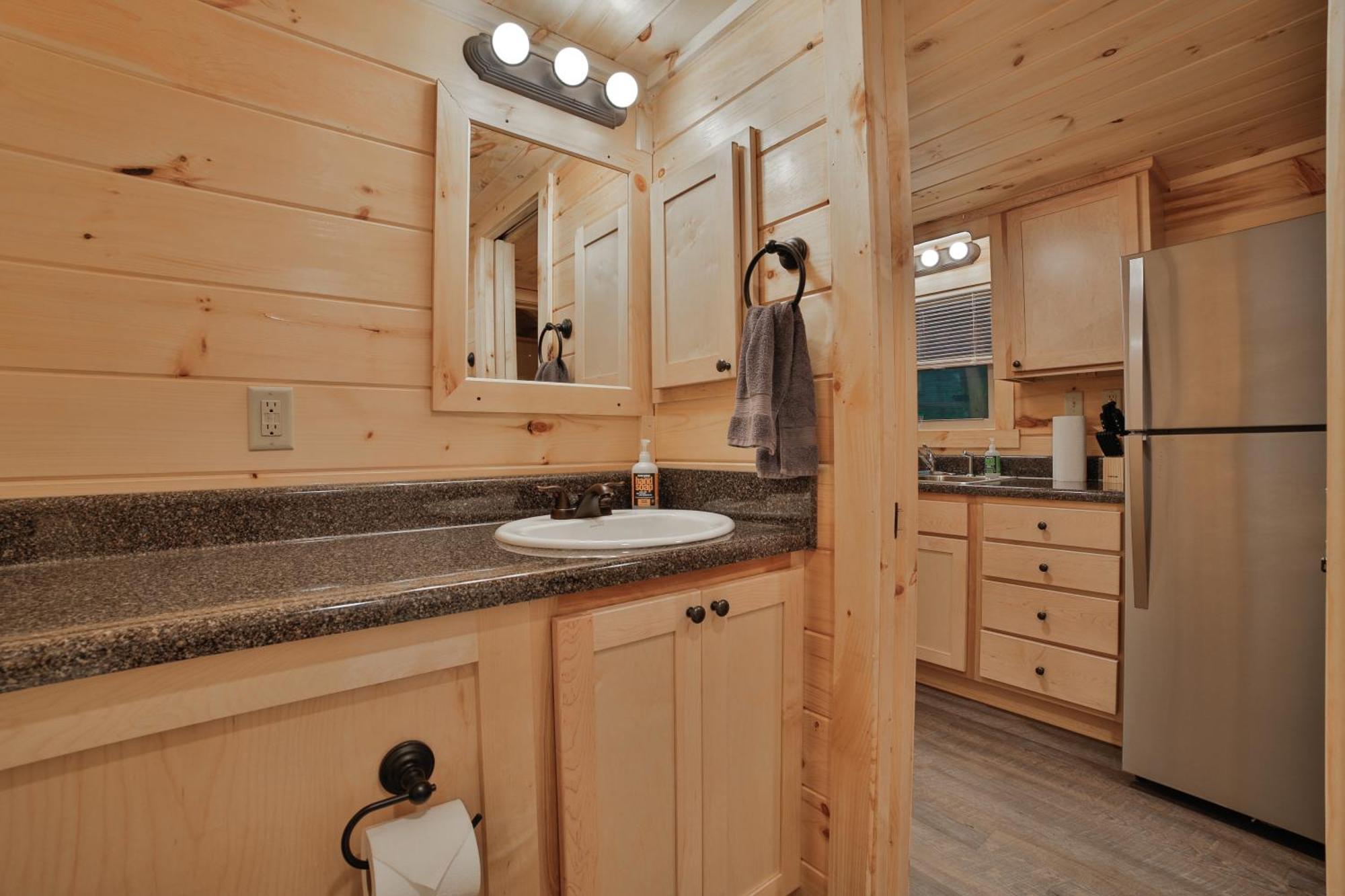 Tiny Cabin Village Private Hot Tub Lynda Cabin Chattanooga Exteriér fotografie