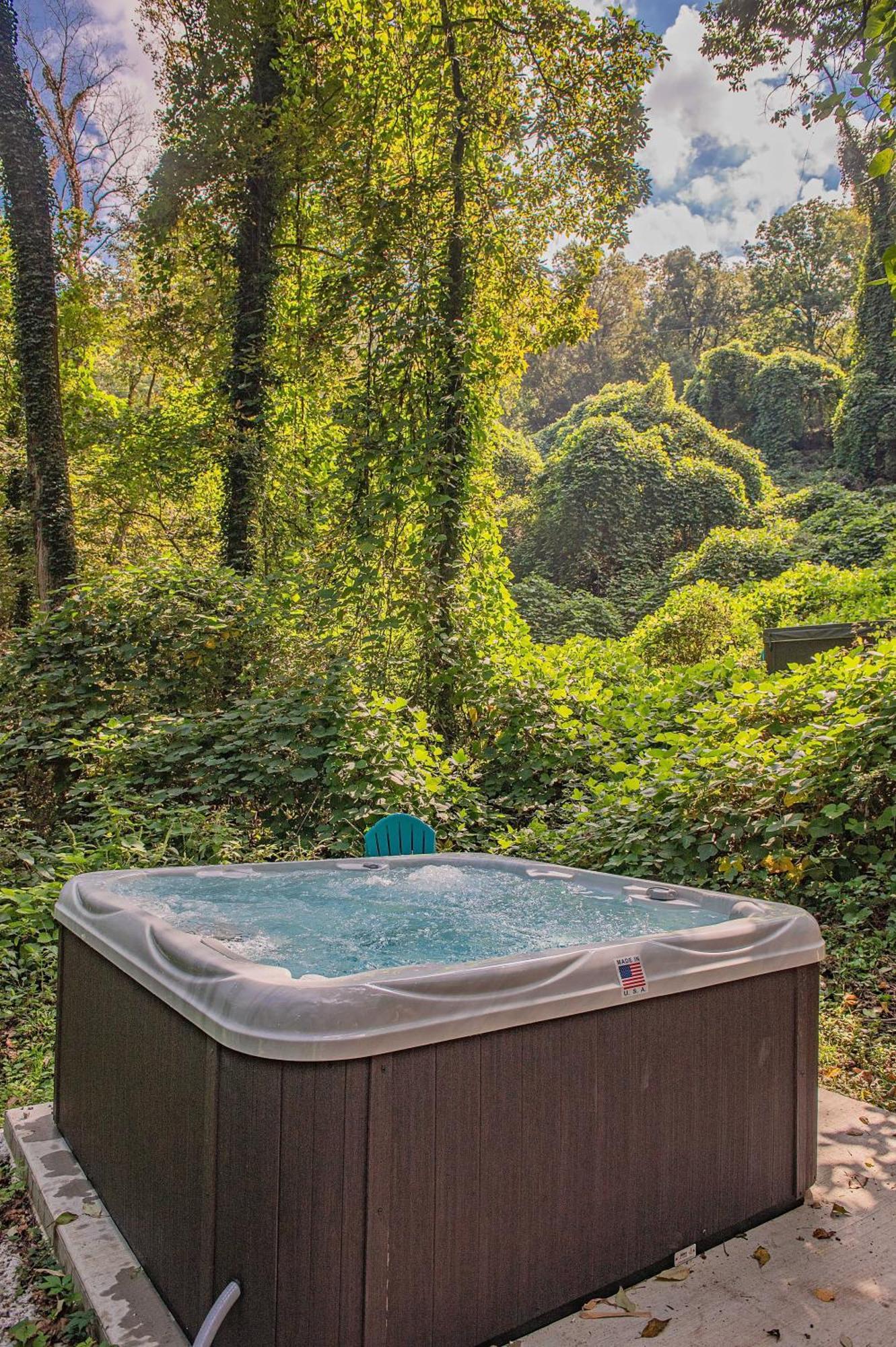 Tiny Cabin Village Private Hot Tub Lynda Cabin Chattanooga Exteriér fotografie
