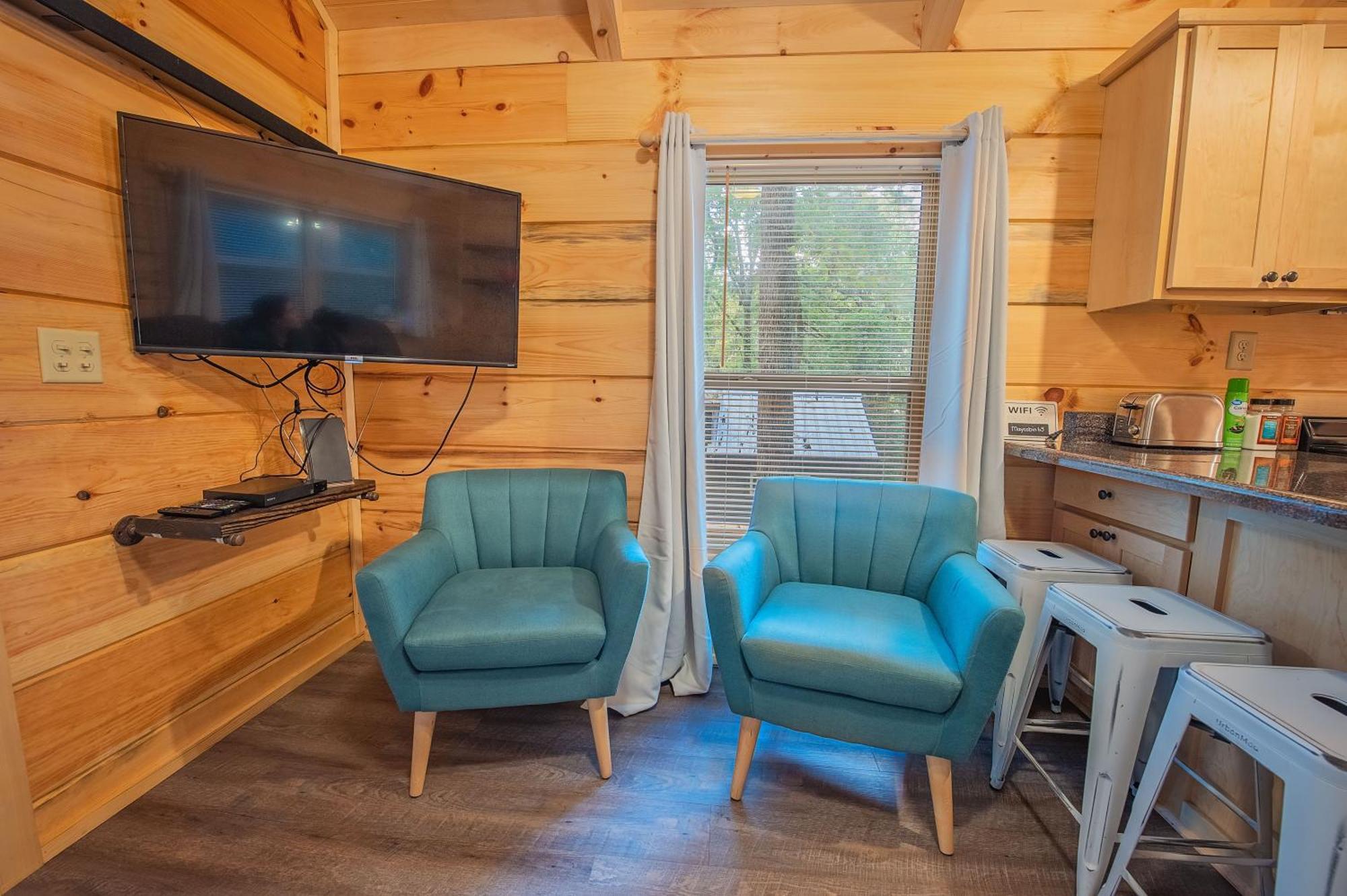 Tiny Cabin Village Private Hot Tub Lynda Cabin Chattanooga Exteriér fotografie