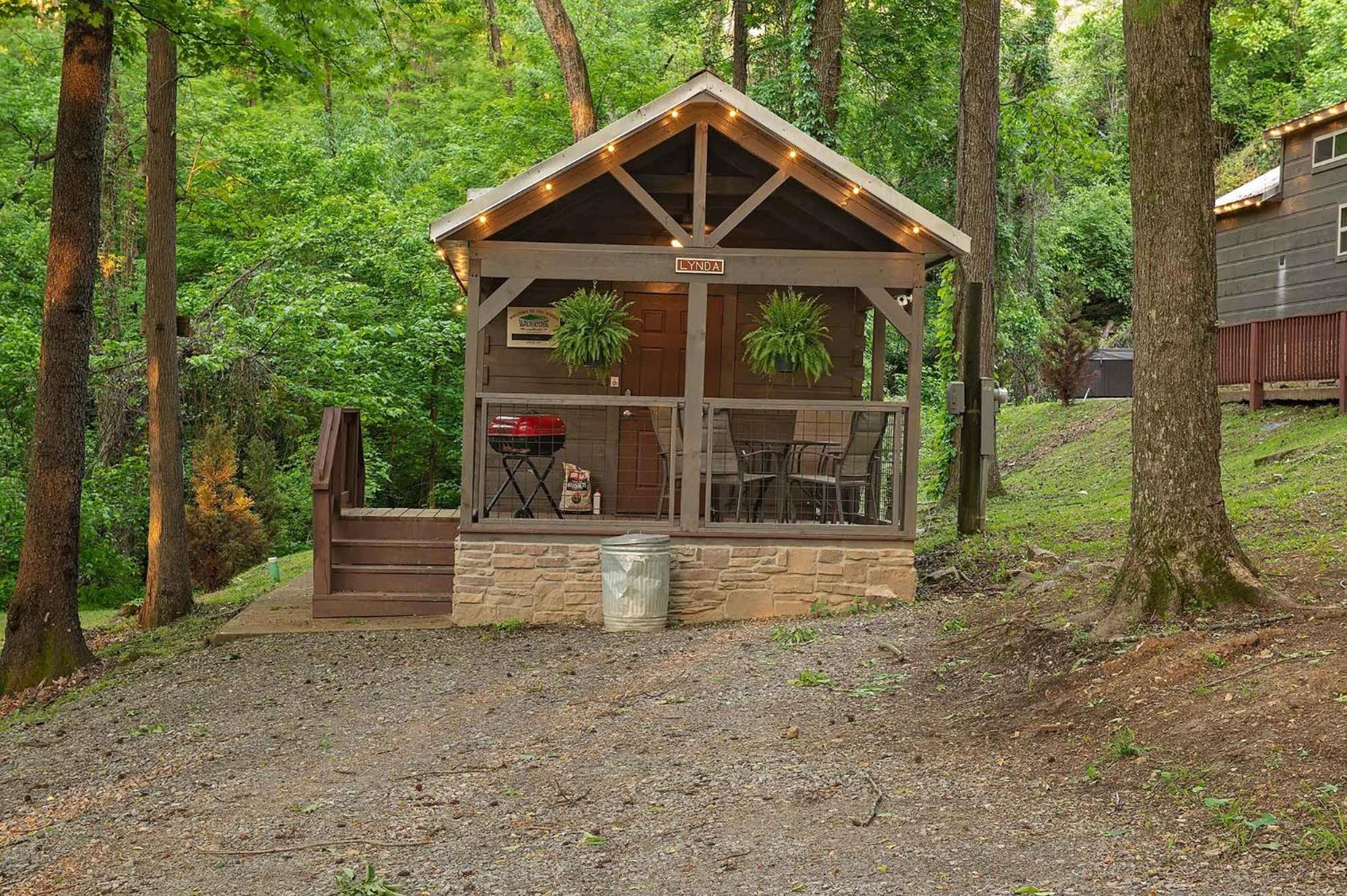 Tiny Cabin Village Private Hot Tub Lynda Cabin Chattanooga Exteriér fotografie