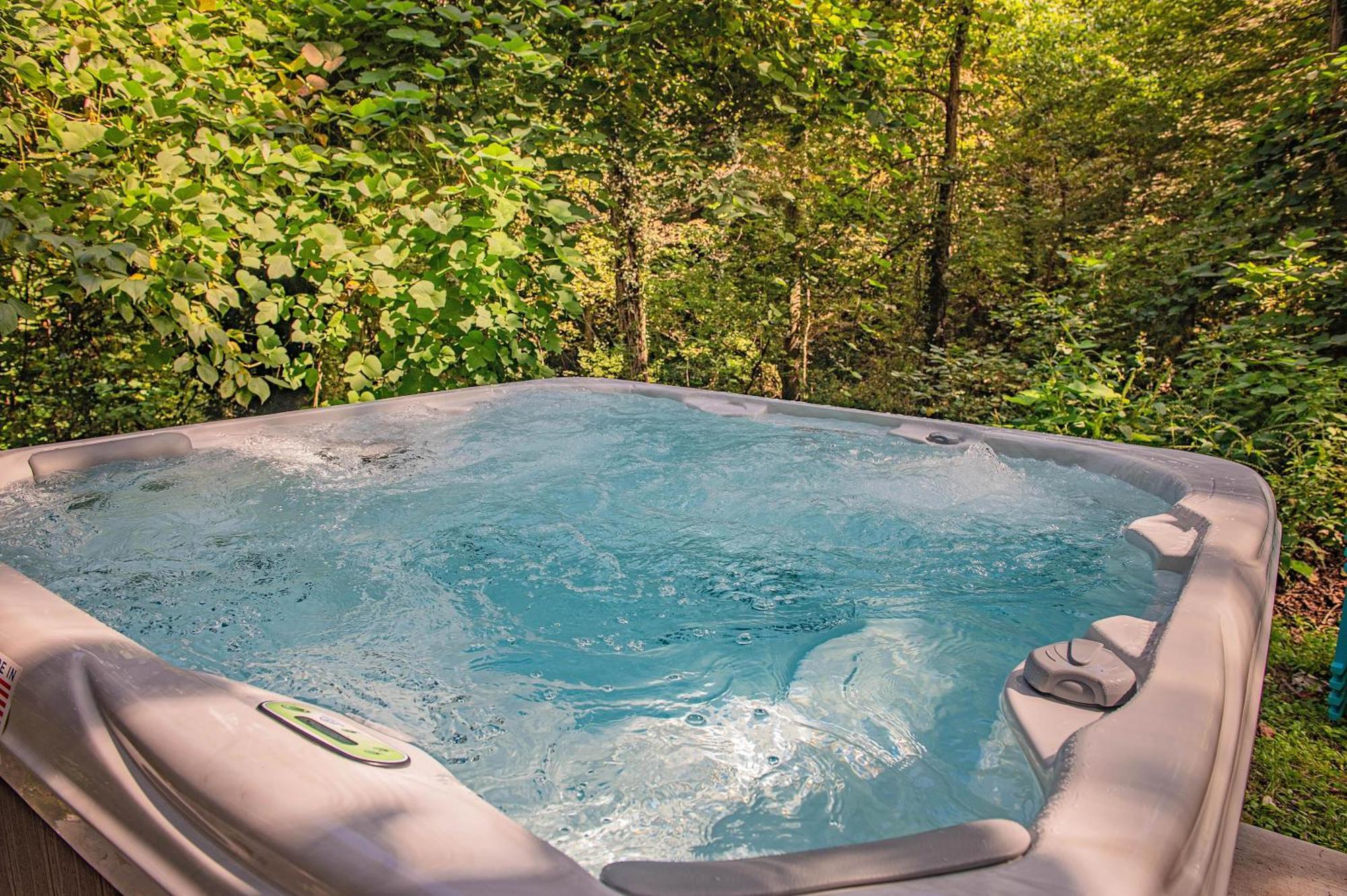 Tiny Cabin Village Private Hot Tub Lynda Cabin Chattanooga Exteriér fotografie