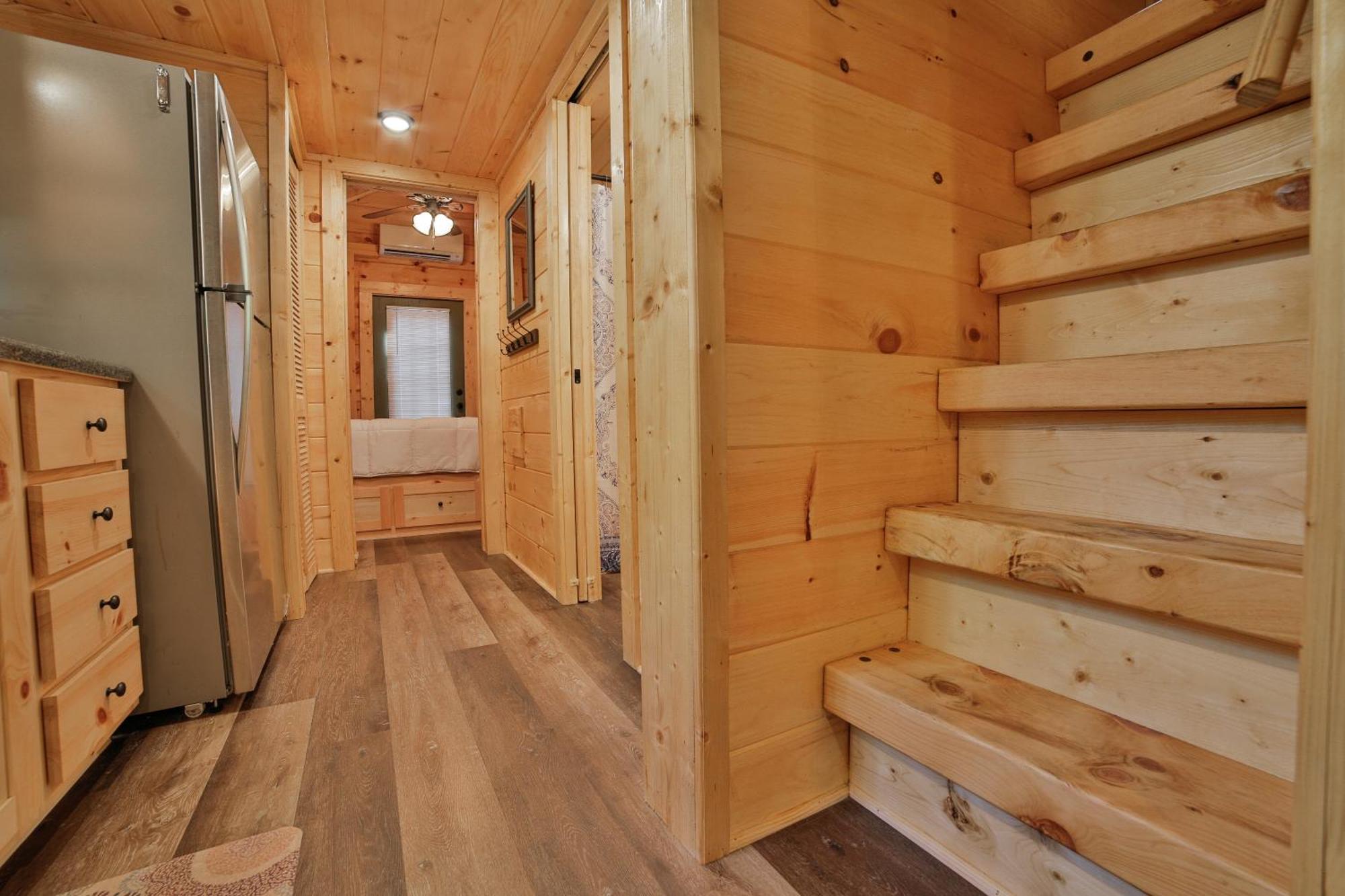 Tiny Cabin Village Private Hot Tub Lynda Cabin Chattanooga Exteriér fotografie