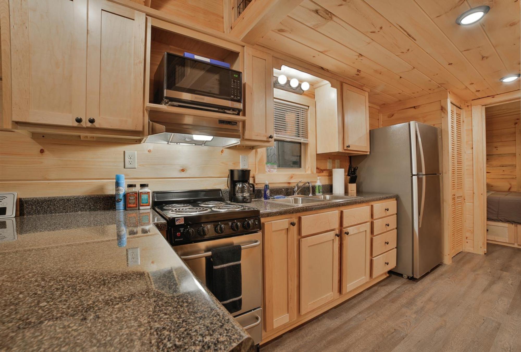 Tiny Cabin Village Private Hot Tub Lynda Cabin Chattanooga Exteriér fotografie
